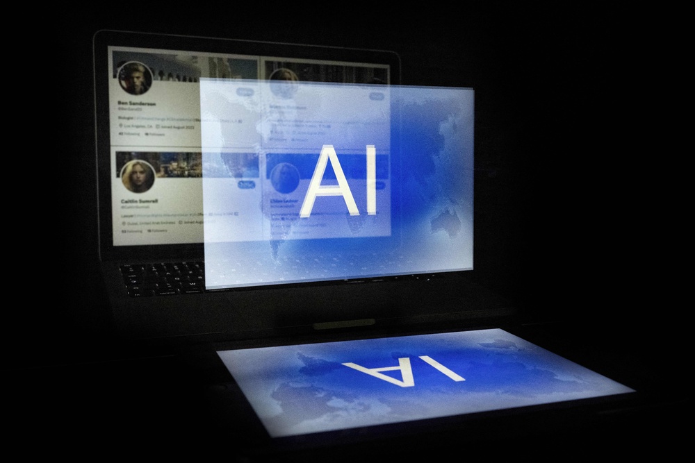 The global AI market is predicted to grow 25-fold to nearly five trillion dollars by 2033 (AFP/Getty)