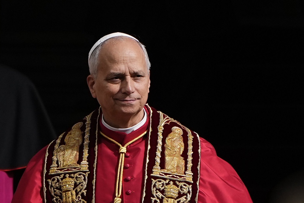 Pope Leo was elected leader of the Catholic Church last May (PA)