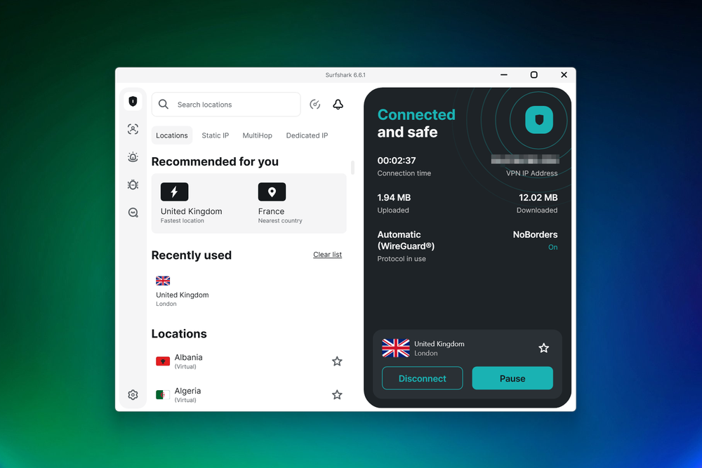 Surfshark offers server locations in 100 countries (The Independent)