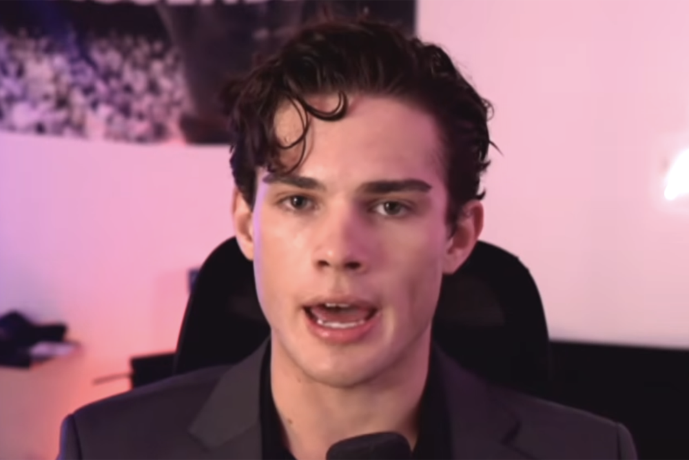 Clavicular is known for his ‘looksmaxxing’ videos (TalkTV)