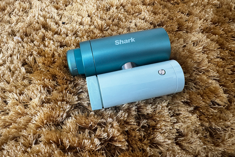 The Shark chillpill has two rounded barrels connected by a hinge (Alex Lee/The Independent)