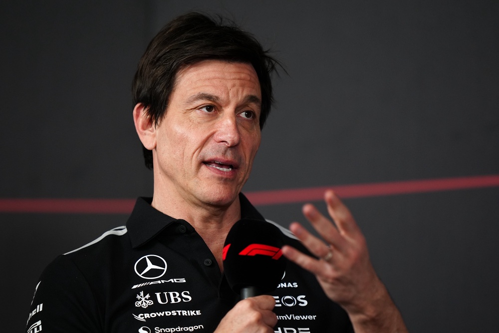 Mercedes team principal Toto Wolff earlier urged F1 drivers not to talk badly about their own sport (Bradley Collyer/PA) (PA Wire)