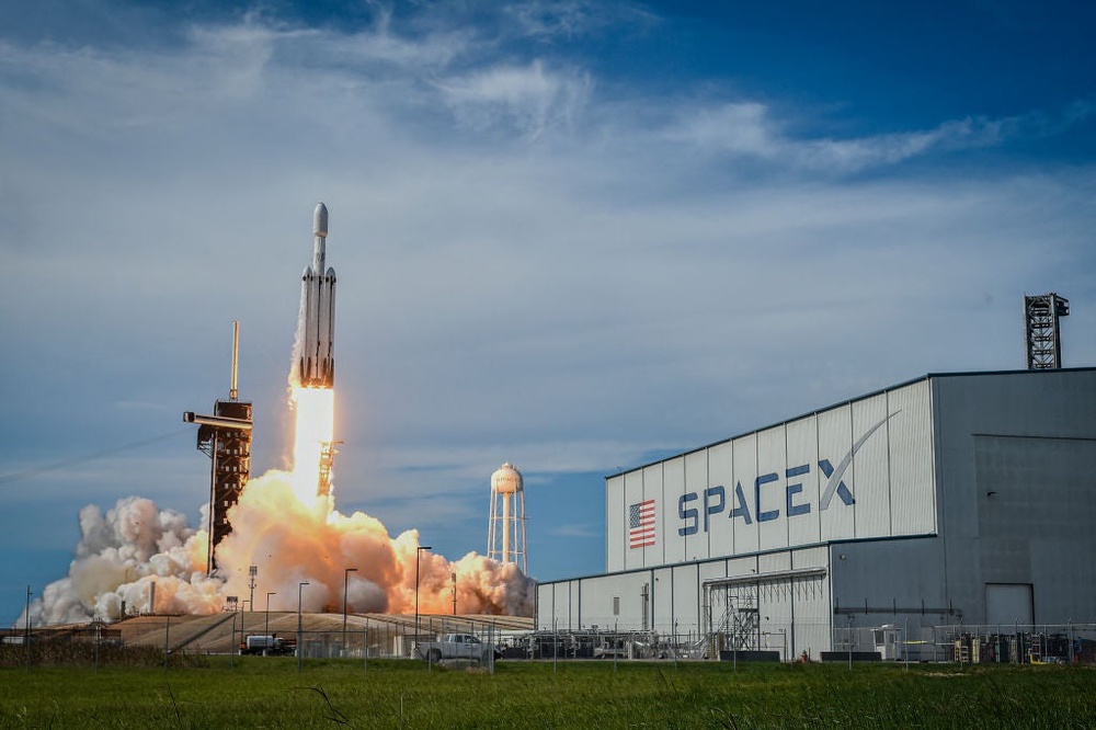 The Scottish Mortgage FTSE 100 trust invests in global names including SpaceX (AFP via Getty Images)
