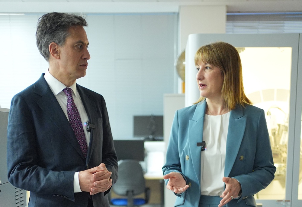 Rachel Reeves and Ed Miliband are working together to find solutions to the issue (Yui Mok/PA)