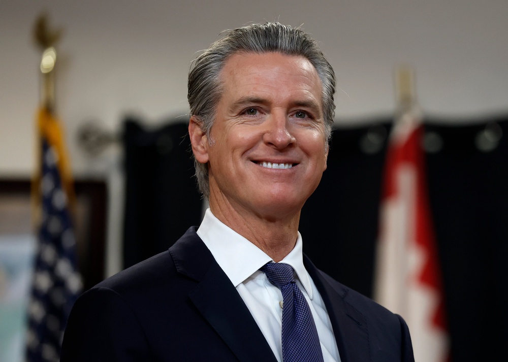 Gavin Newsom, who has been open about his dyslexia for years (Getty Images)