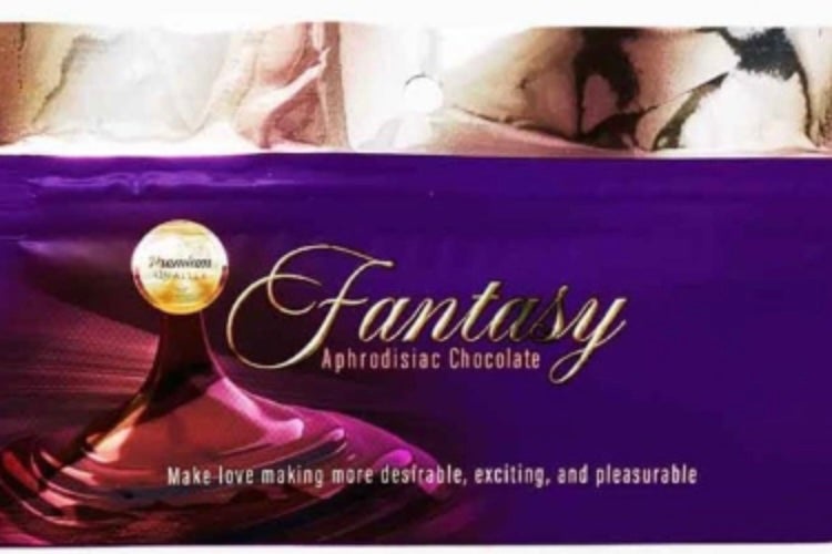 Gold Lion Aphrodisiac Chocolate Sachet and ilum Sex Chocolate were found to contain undeclared ingredients, sildenafil and tadalafil (FDA)
