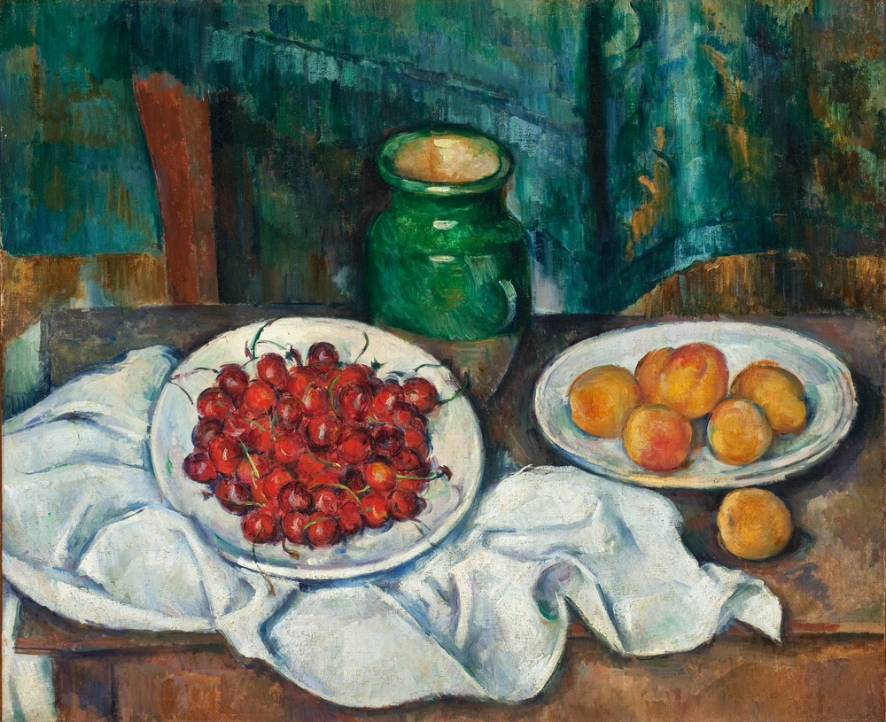‘Still Life with Cherries’ by Paul Cézanne (LACMA)