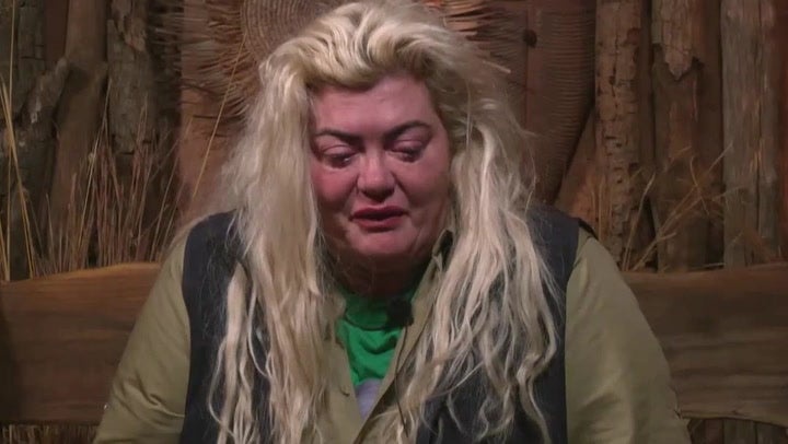 Collins, who quit the original series after three days because she struggled with the environment in Australia, said she was more ‘determined’ during this series (ITV)