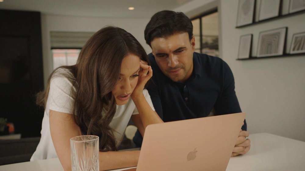 Pattison and husband Ramadan in 'Vicky Pattison: Maybe, Baby?' (Channel 4)