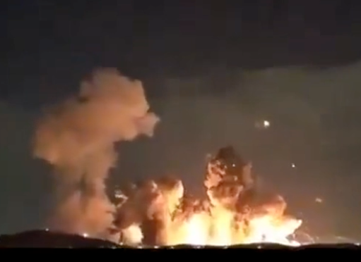In March, the U.S. shared footage of strikes on Isfahan, in Iran, the site of one of Iran’s reported nuclear facilities (Donald Trump)