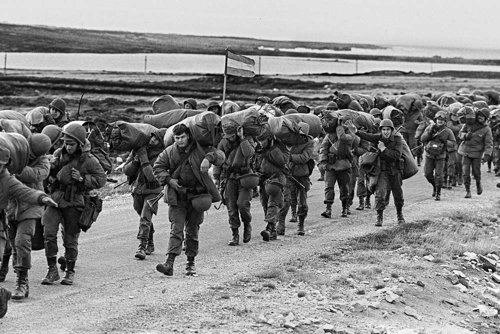 The Falklands War took place in 1982 (AFP/Getty)