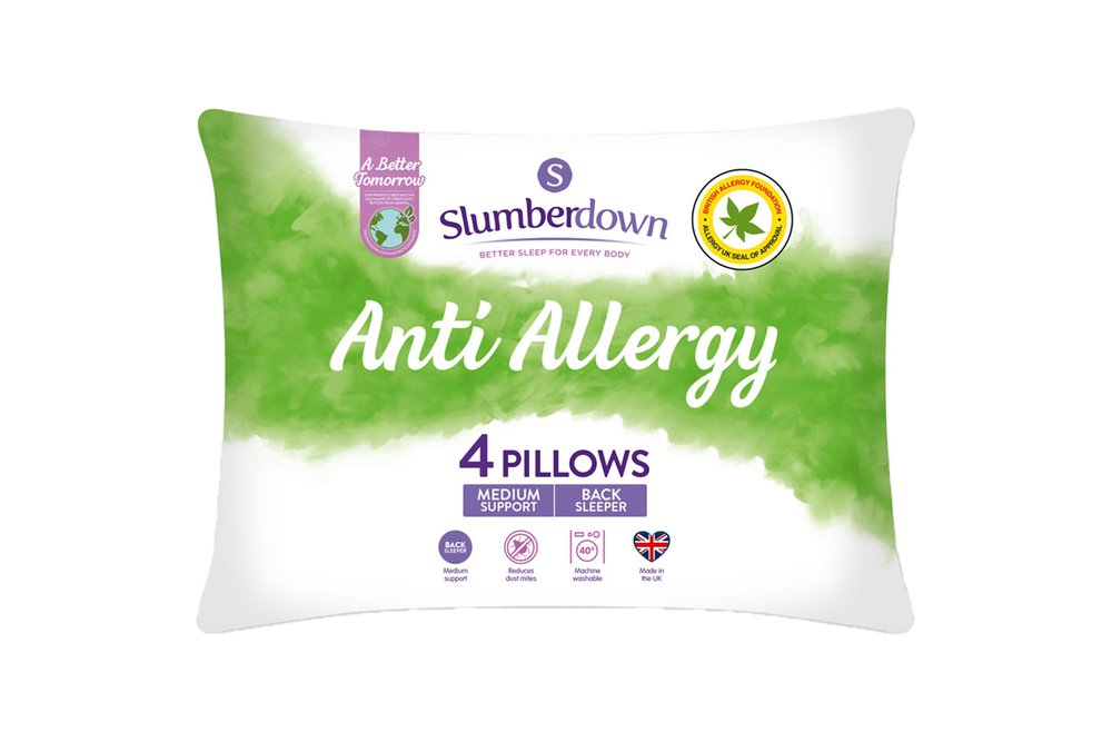 Image from: 10 best anti-allergy and hypoallergenic pillows, tried and tested