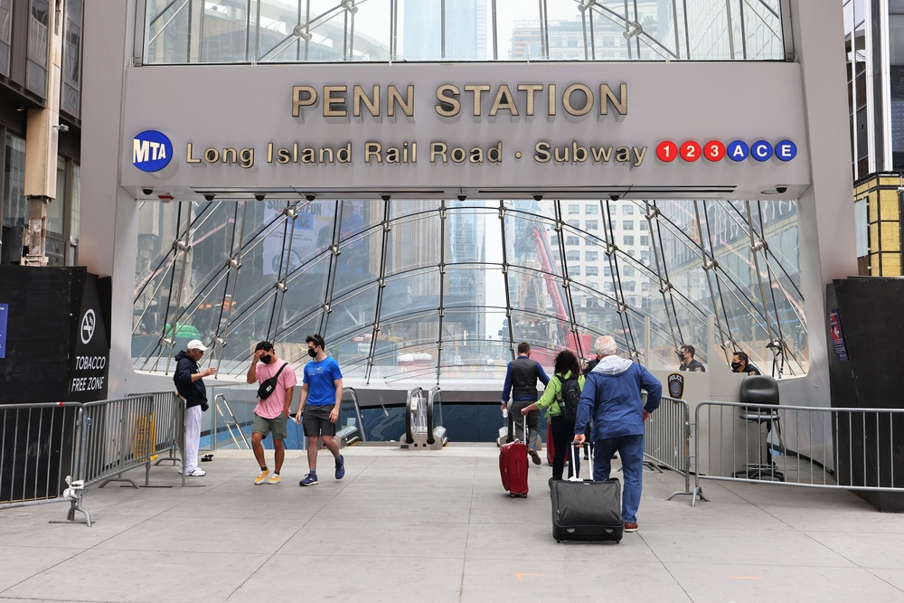 Trump reportedly offered to release billions in infrastructure funding in exchange for renaming Penn Station, according to a report (Getty Images)