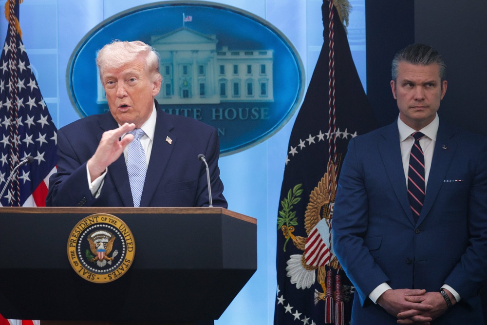 The president reversed the defense secretary's directive to cancel deployment of 5,000 troops to the NATO ally's territory (Getty)