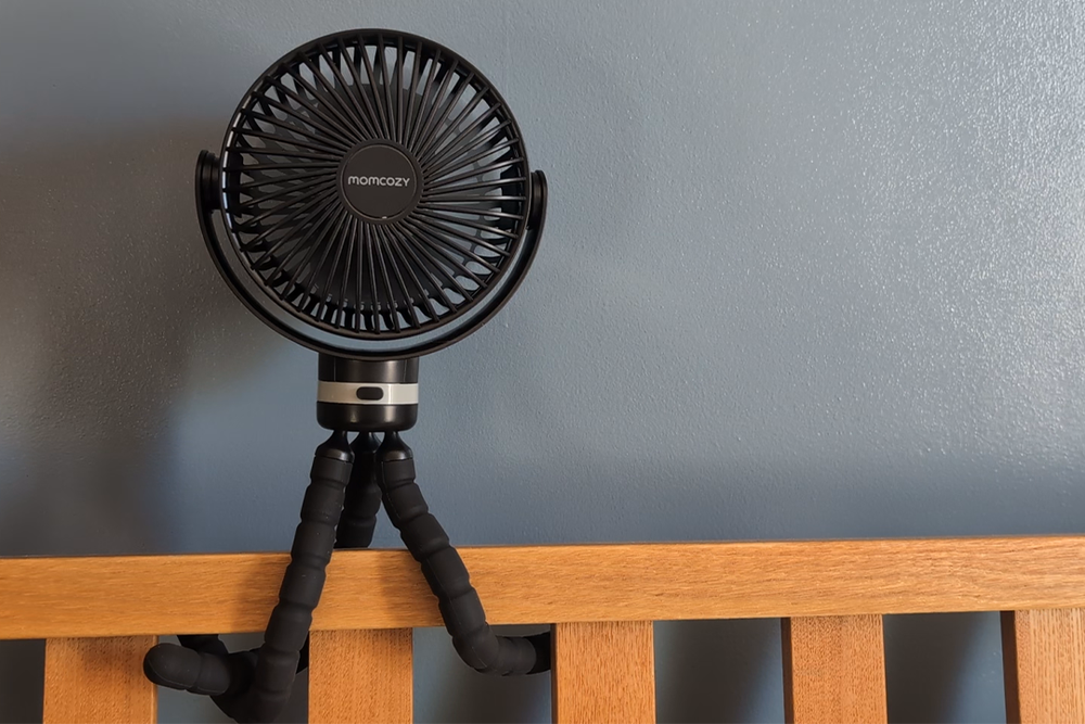 The baby-safe design and small blade gaps are reassuring touches (Joanne Lewsley/The Independent)