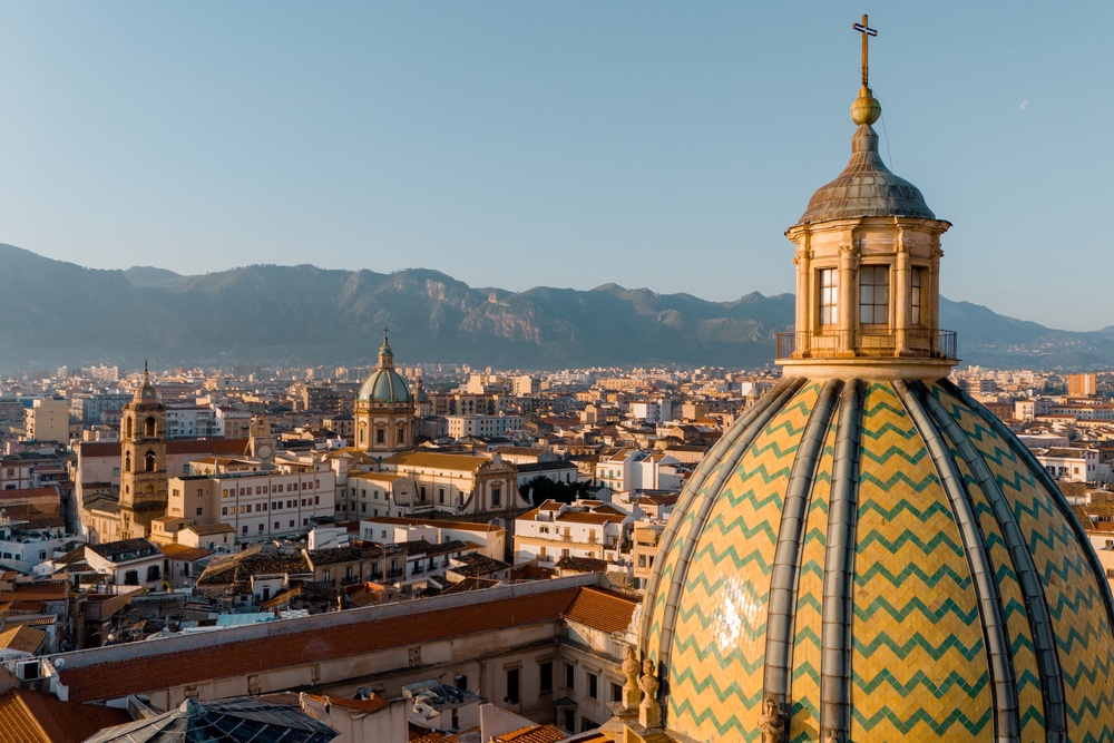 The starting line was in Palermo, Sicily (Getty Images)