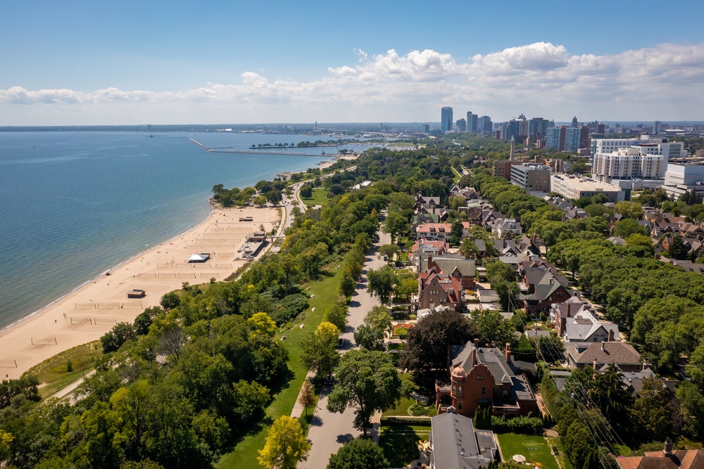 Bradford Beach is one of the star attractions of Milwaukee’s shoreline (Getty Images/iStockphoto)