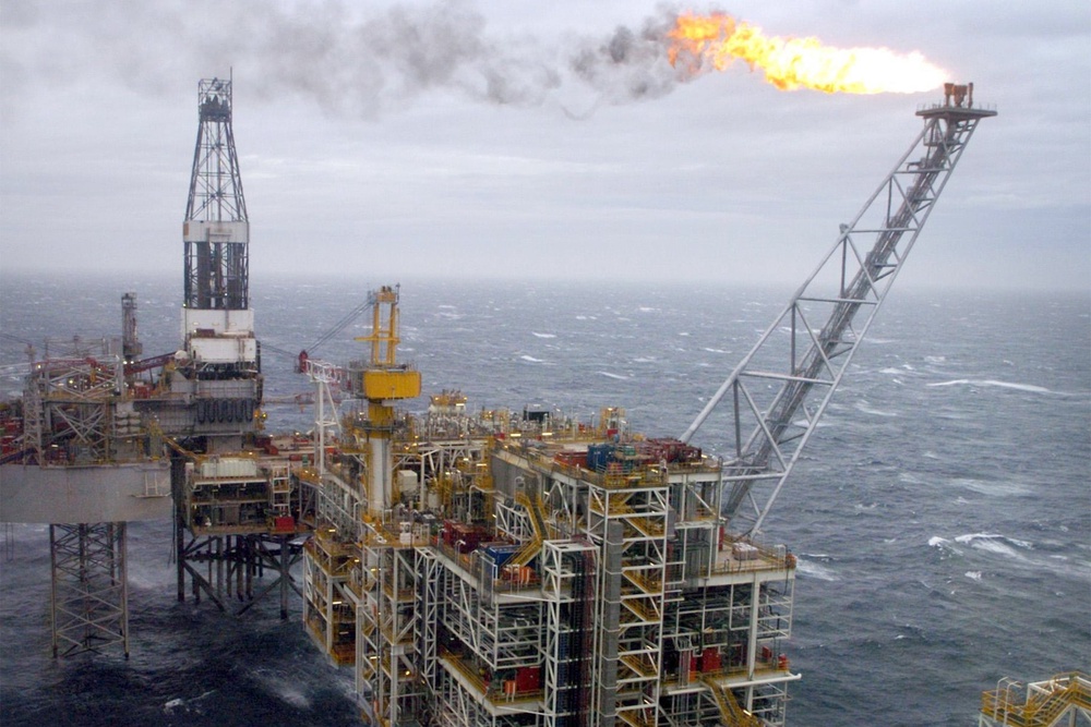 Reform UK’s Richard Tice has pledged to squeeze ‘every last barrel, every last drop’ from the North Sea (PA)