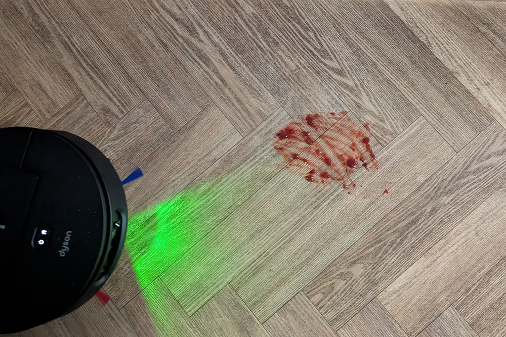 It combines vacuuming with heated wet cleaning (Joanne Lewsley/The Independent)