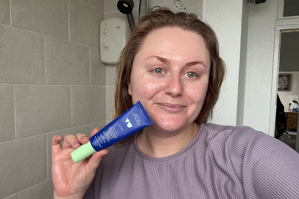 Ultra Violette's SPF 50 clean screen is great for drier skin types (Lucy Smith/The Independent)