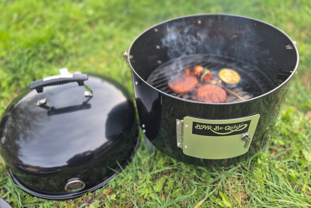 This can grill, smoke, steam and roast (Kerry Law/The Independent)