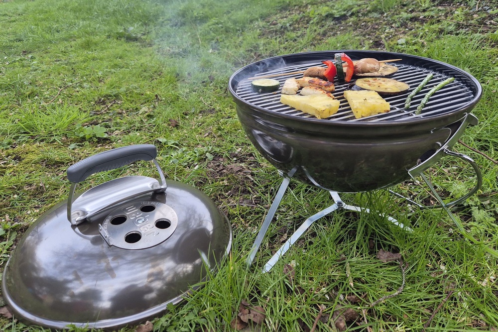 My food grilled quickly (Kerry Law/The Independent)