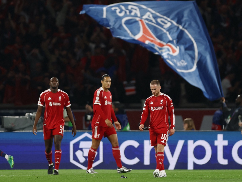 Liverpool were outclassed in the first leg against PSG (Action Images via Reuters)