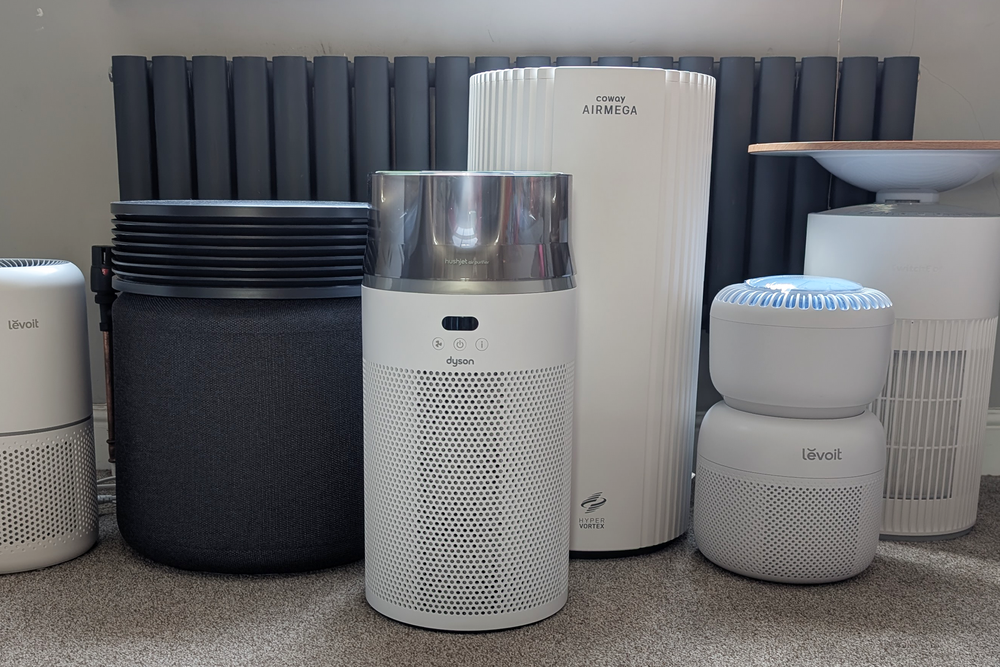 There are a range of air purifier models on the market (Joanne Lewsley/The Independent)