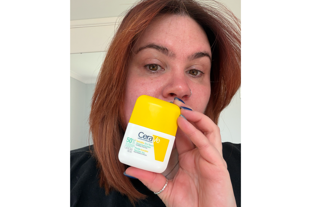 This is a lightweight formula that easily layers onto skincare (Lucy Partington/The Independent)