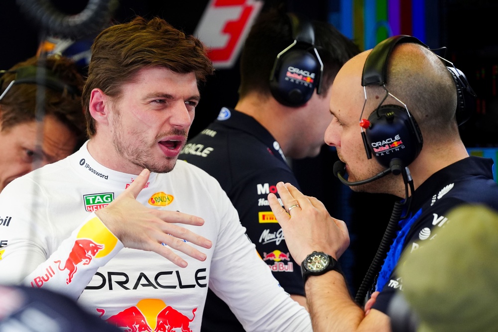 Red Bull and Max Verstappen are set to lose head of race engineering Gianpiero Lambiase in the near future (Bradley Collyer/PA) (PA Wire)