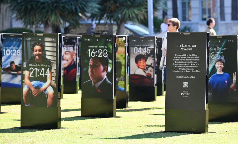 Social media’s hold over Americans is becoming apparent. Parents whose children have lost their lives due to online harm are leading the campaign to hold tech giants accountable (AFP via Getty Images)