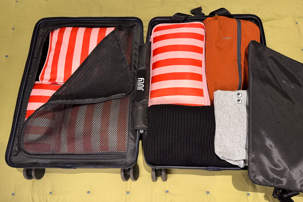 The TSA-approved lock is compatible with (Alessia Armenise/The Independent)