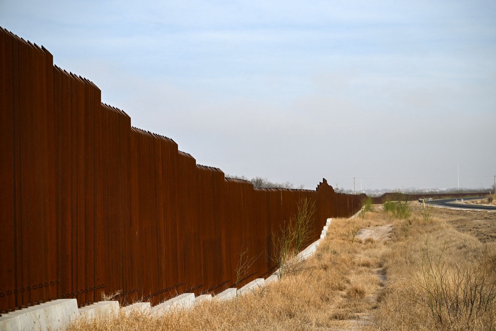 The Trump administration has issued more than two dozen waives of environmental protections and other laws to speed up construction of his border wall (AFP/Getty)