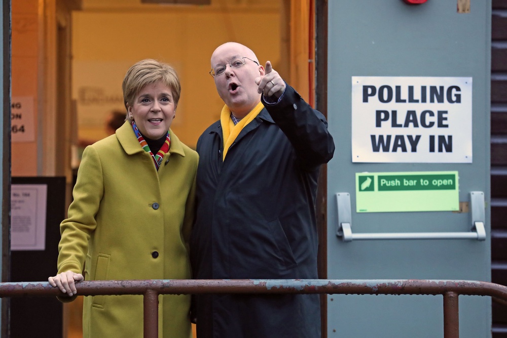 Nicola Sturgeon and Peter Murrell announced their intention to divorce in 2025 (Andrew Milligan/PA)
