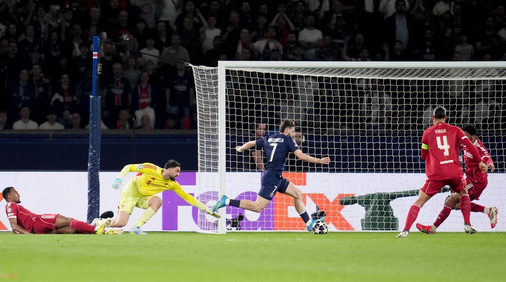 Liverpool were well beaten by PSG on Wednesday (Adam Davy/PA) (PA Wire)