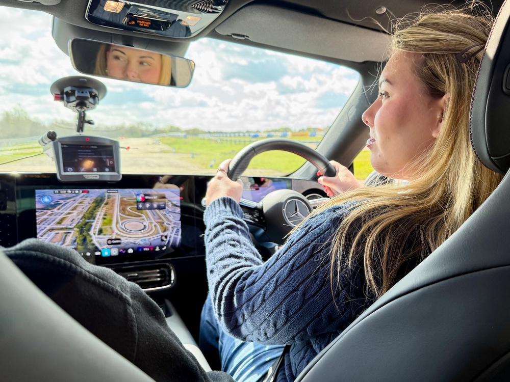 The Mercedes-Benz CLA comes with a host of driver assistance aids that young people find easy and intuitive (Steve Fowler)