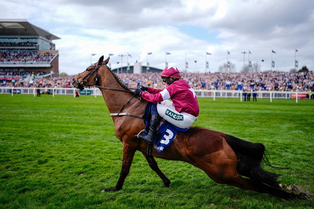 Image from: Grand National 2026 LIVE: I Am Maximus claims historic win in dramatic style at Aintree