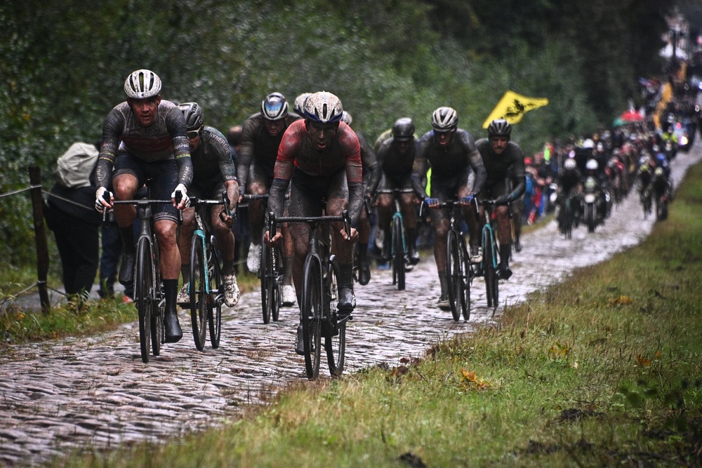 Paris-Roubaix is one of the most gruelling races on the cycling calendar (AFP via Getty Images)
