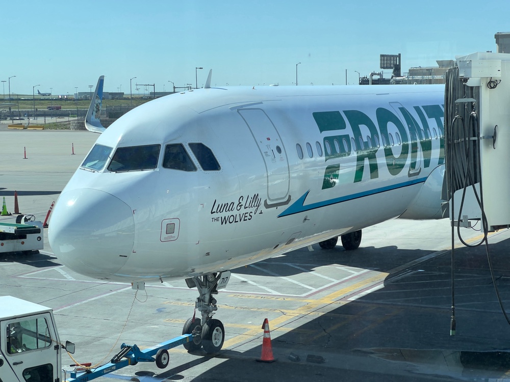 An allegedly intoxicated passenger aboard a Frontier Airlines flight from Philadelphia to Orlando ruined a teenage girl's chances in a cheer competition the next day, according to court filings (AFP via Getty Images)