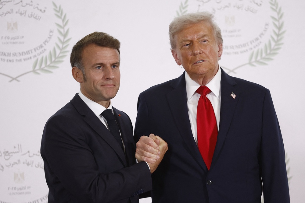 The pair have had a fraught relationship since Trump reassumed office (AFP/Getty)
