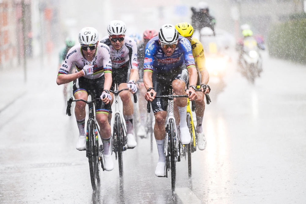 The pair will go head-to-head once again in northern France this Sunday (Belga/AFP via Getty Images)