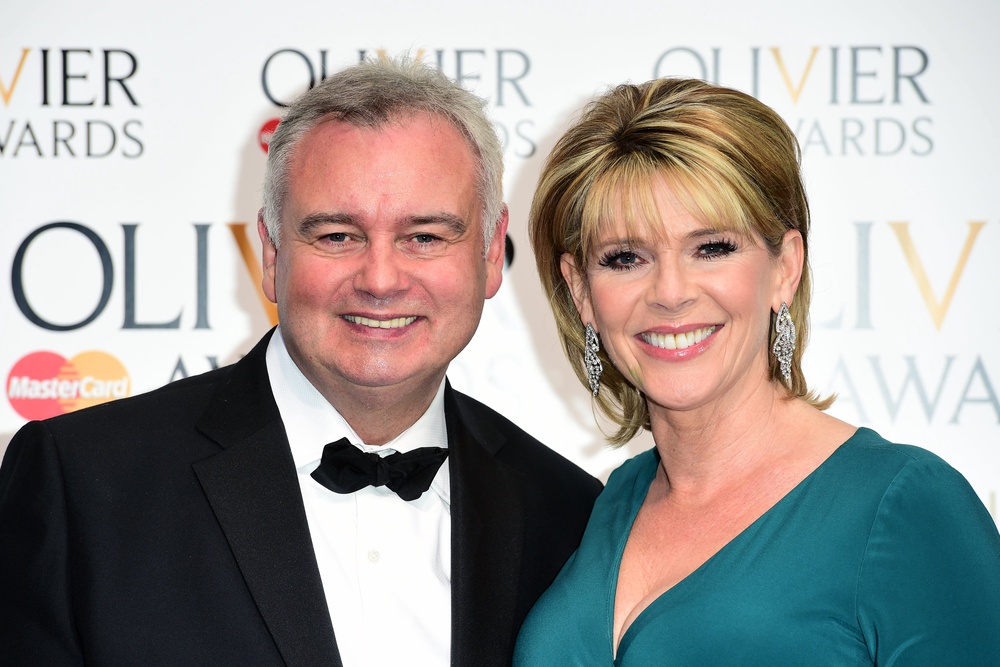Eamonn Holmes with now-ex-wife Ruth Langsford (PA)
