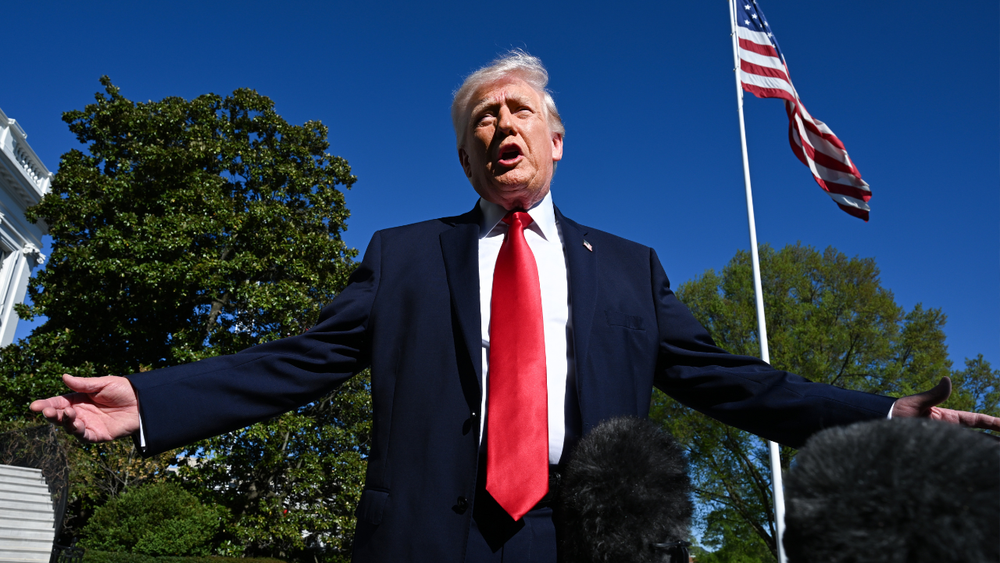 President Donald Trump said it makes ‘no difference to him’ whether a deal is reached (Getty)
