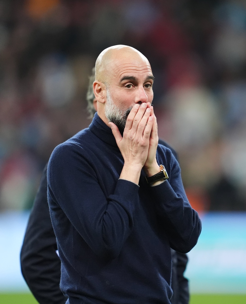 Pep Guardiola knows Manchester City have no margin for error in the Premier League title race (Adam Davy/PA) (PA Wire)