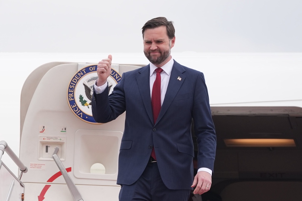 US vice-president JD Vance arrives for talks with Iranian officials in Islamabad, Pakistan (Jacquelyn Martin/AP) (AP)