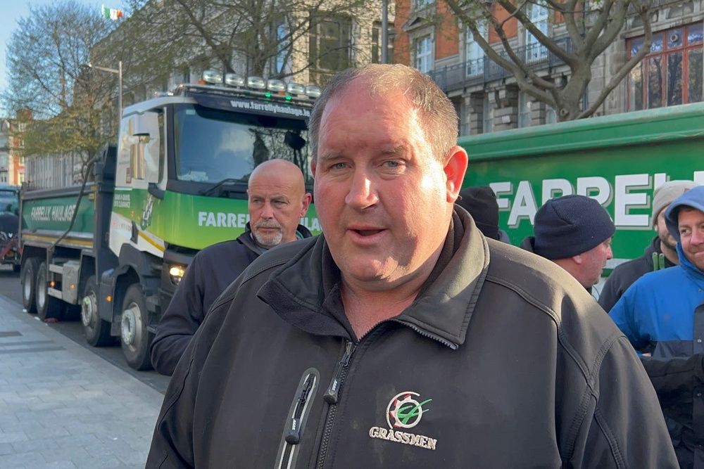 Christopher Duffy criticised the Garda operation to clear O’Connell Street in Dublin (Cillian Sherlock/PA)