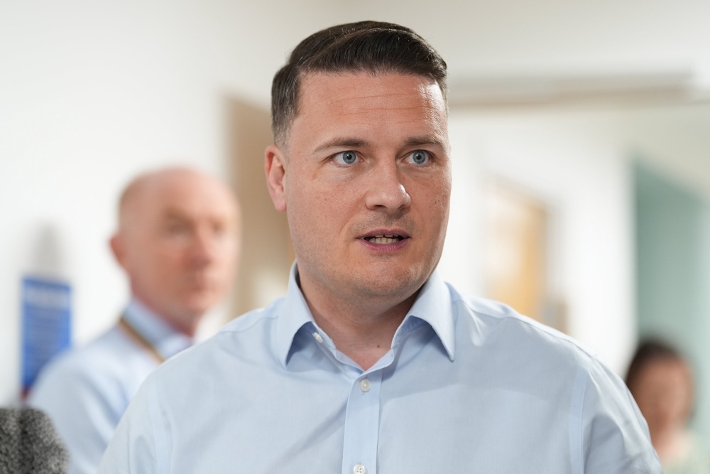 Health Secretary Wes Streeting denied the Chagos deal is dead (Lucy North/PA) (PA Wire)