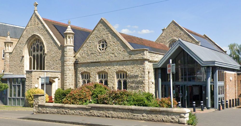 Epsom Methodist Church on Ashley Road near where the alleged rape took place (Google Maps)