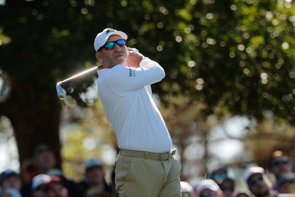 Image from: The Masters LIVE: Justin Rose surges into lead with Rory McIlroy in the mix in thrilling final round