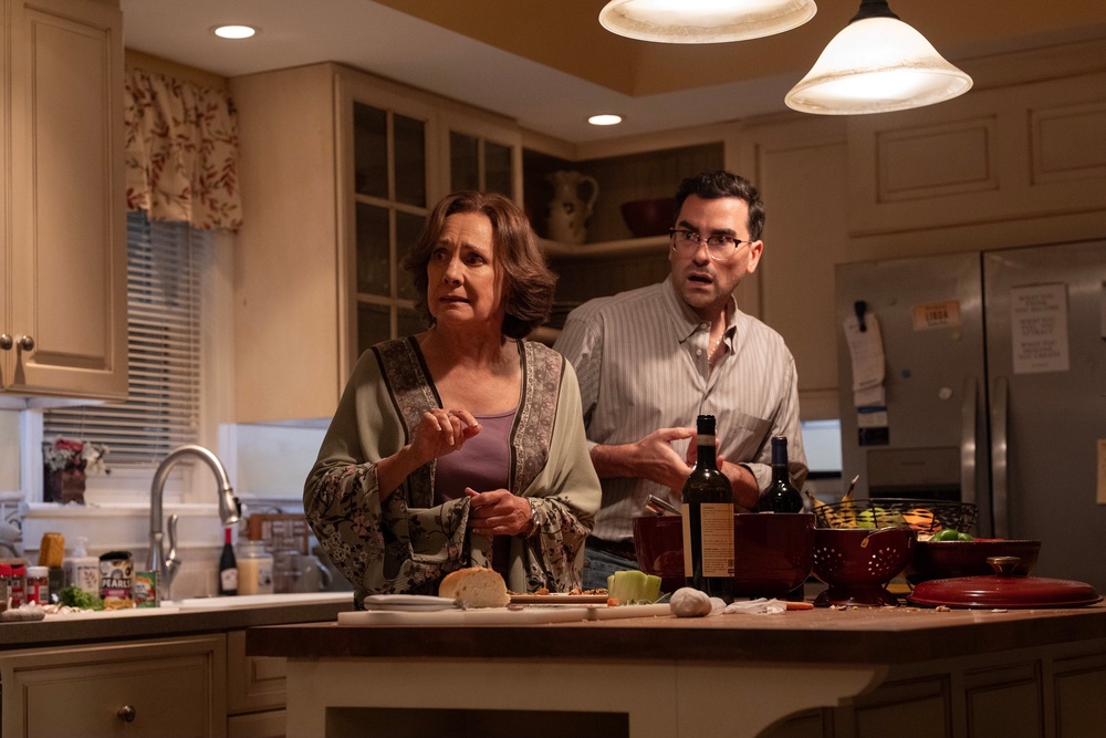 Laurie Metcalf earned rave reviews for her role as Levy’s character’s mother (Netflix)